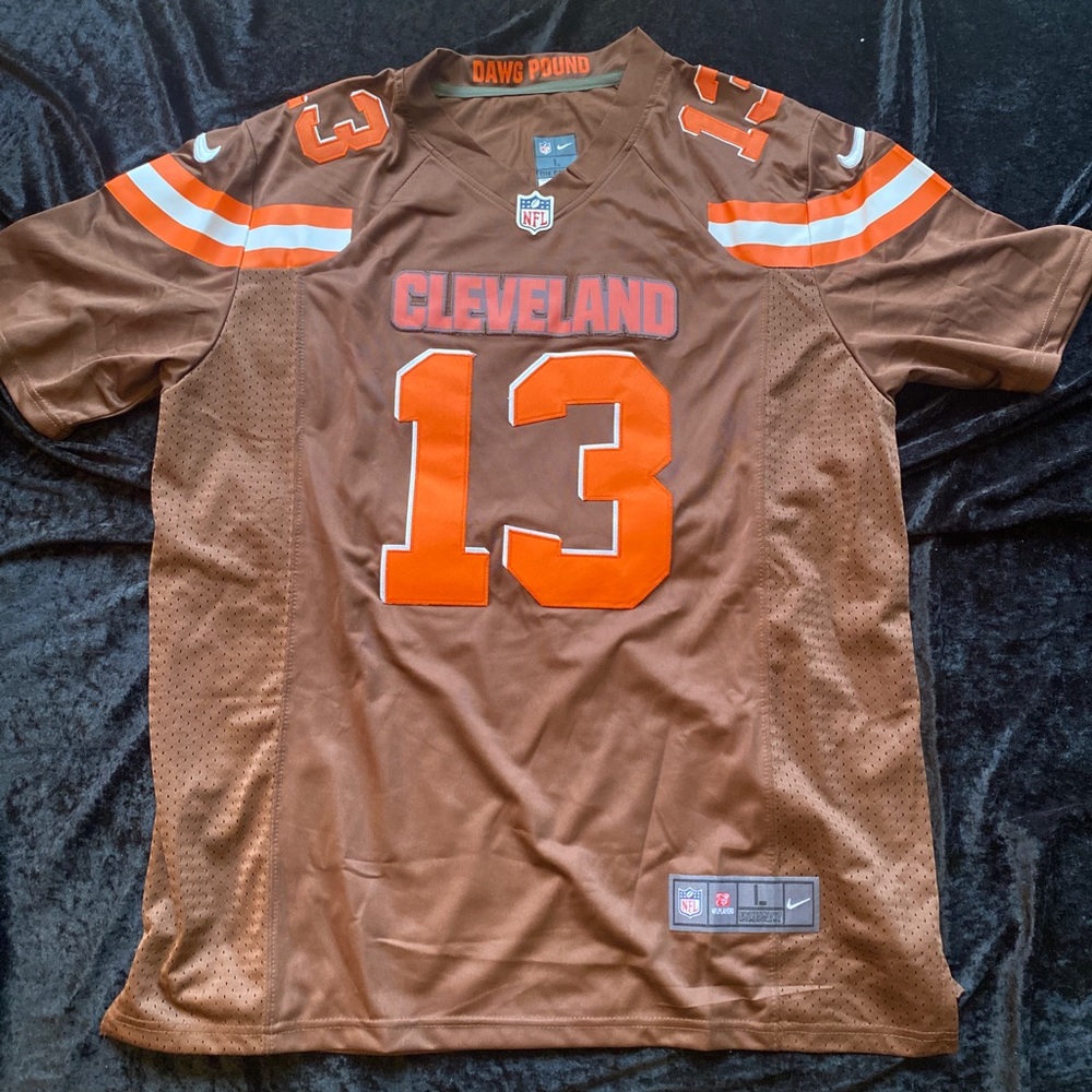 NWOT Browns Odell Beckham JR Jersey #13 size L